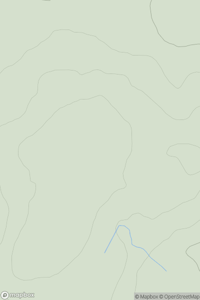 Thumbnail image for Gallow Hill [Firth of Forth to the River Tweed] [NT360613] showing contour plot for surrounding peak